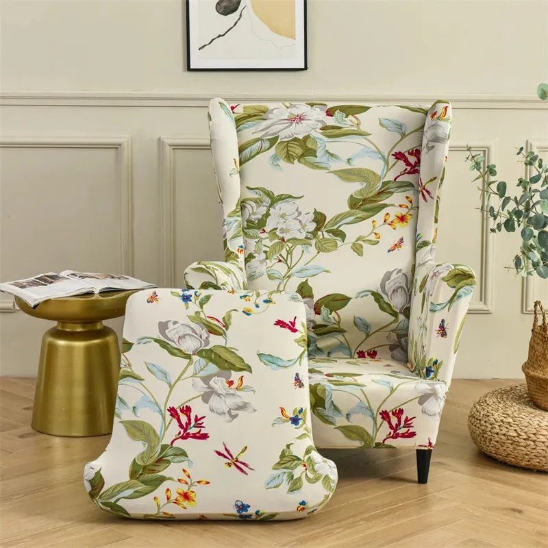 Housses pour fauteuil IKEA STRANDMON et repose pieds - 21 motifs