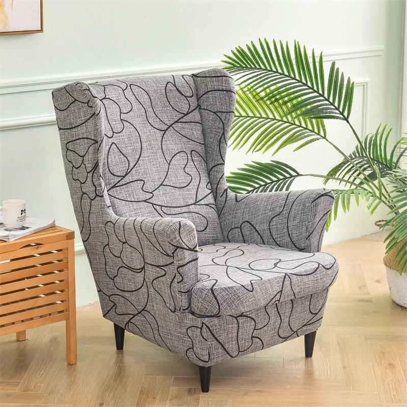 Housses pour fauteuil IKEA STRANDMON et repose pieds - 21 motifs