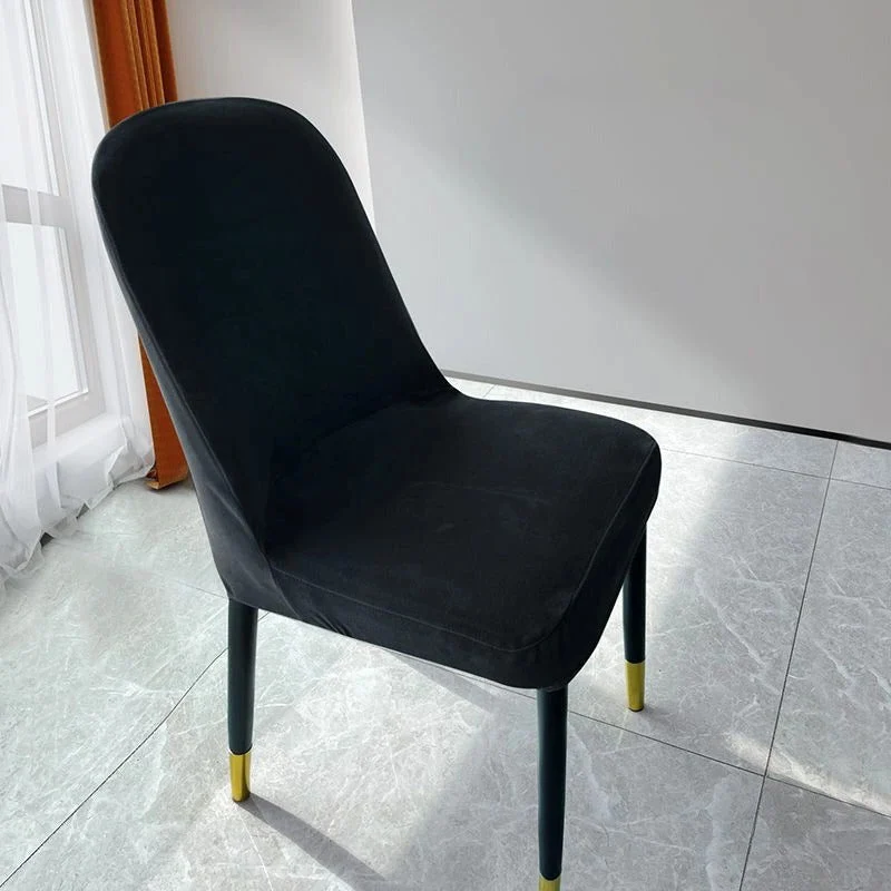 Housse de chaise incurvée extensible - Pur velours