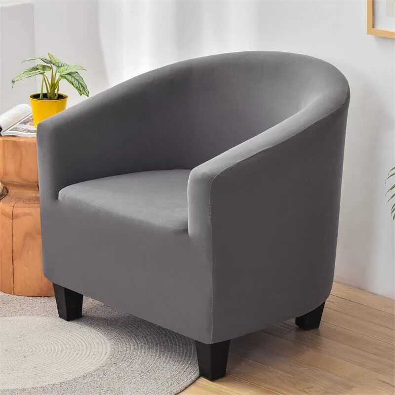 Housse de Fauteuil Universelle Extensible - Couleur Gris Élégant