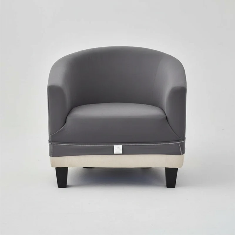 Housse de Fauteuil Universelle Extensible - Couleur Gris Élégant
