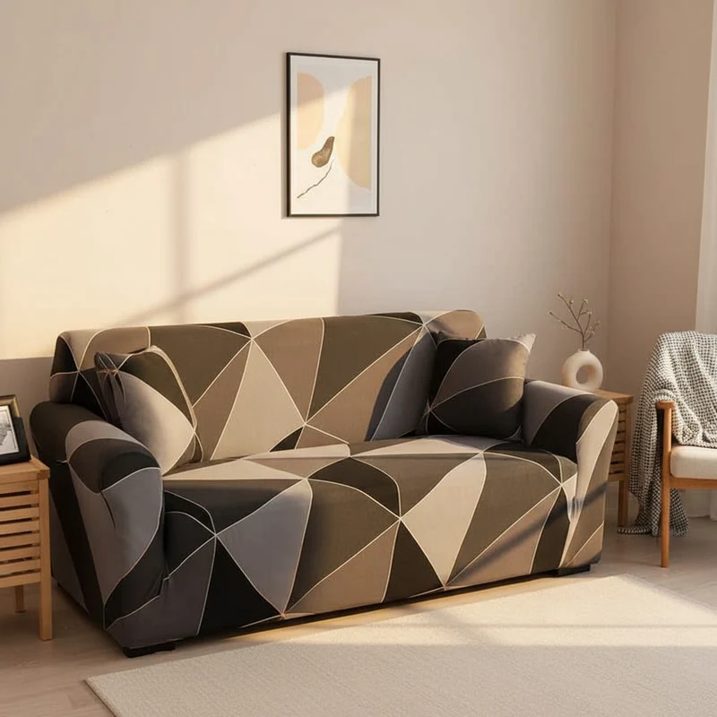 Housse de Canapé d'Angle Extensible | Protection Élégante et Moderne