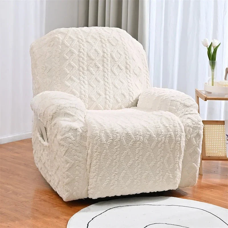 Housses pour fauteuil et canapé relax extensibles 1,2,3 places chaleur nordique - L