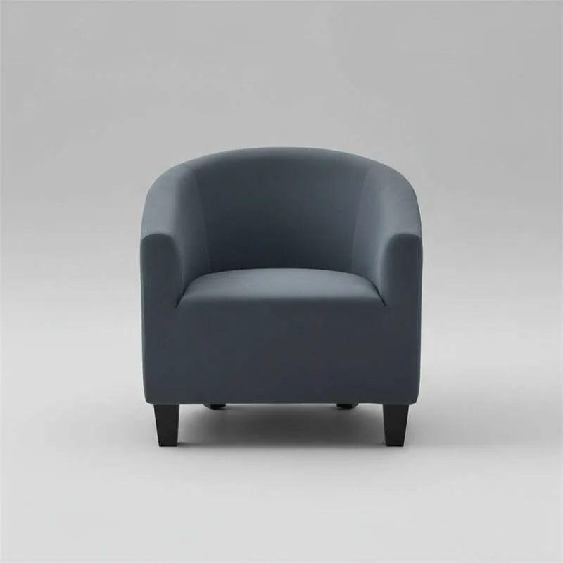 Housse de Fauteuil Universelle Extensible - Couleur Gris Acier Élégant
