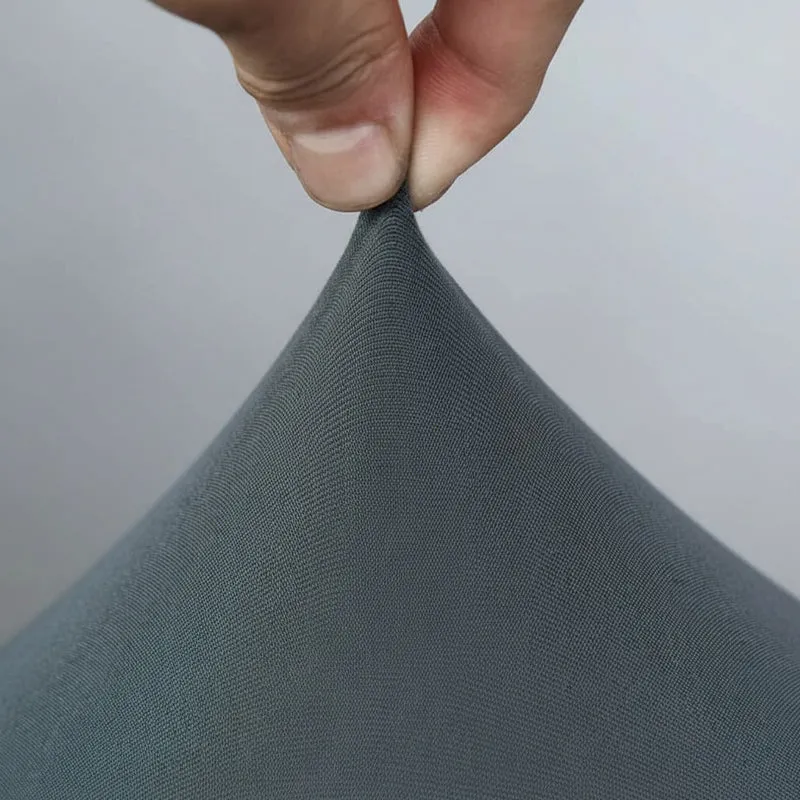 Housse de Fauteuil Universelle Extensible - Couleur Gris Acier Élégant