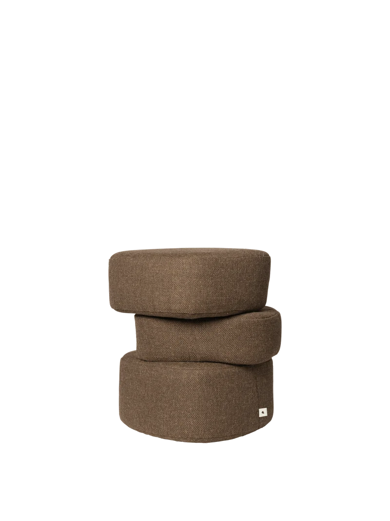 Plyo Pouf - Staple - Dark Brown