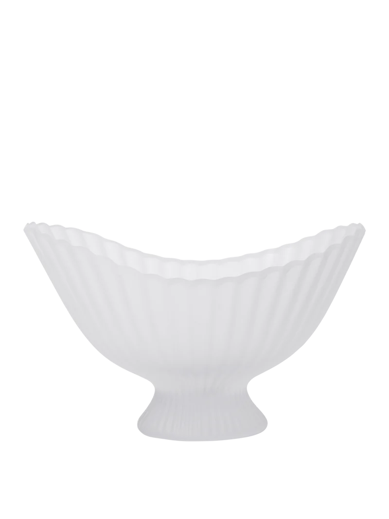 Fountain Glass Centrepiece - Frosted