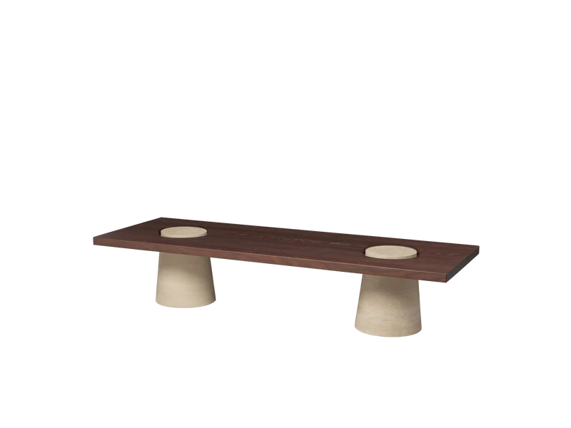 Grova Coffee Table - Travertine