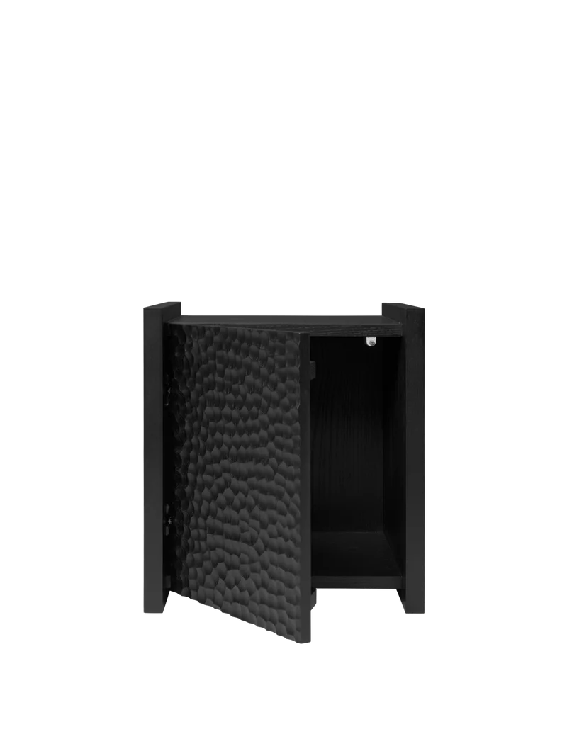 Scarni Side Table - Dark Stained Ash