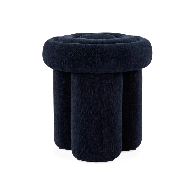 Oko - Sculptural Fabric-Upholstered Stool