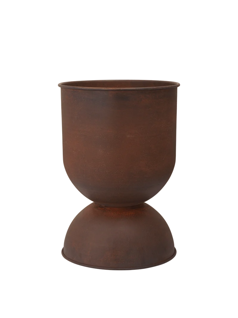 Hourglass Pot - Medium - Rust