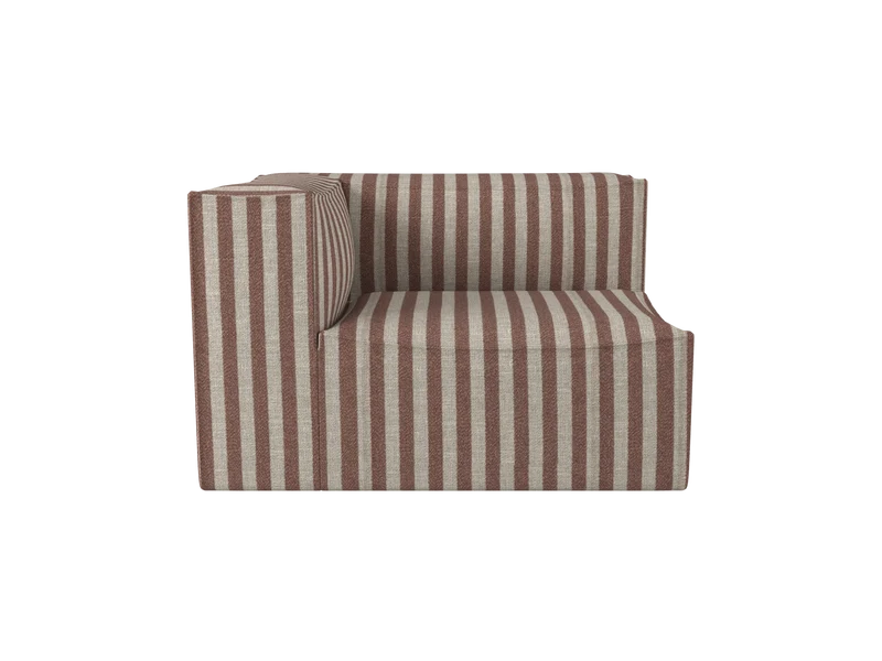 Catena Sofa Armrest Left S400 - Louisiana - Sand/Chocolate