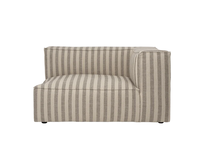 Catena Sofa Armrest Right L401 - Louisiana - Sand/Off-White