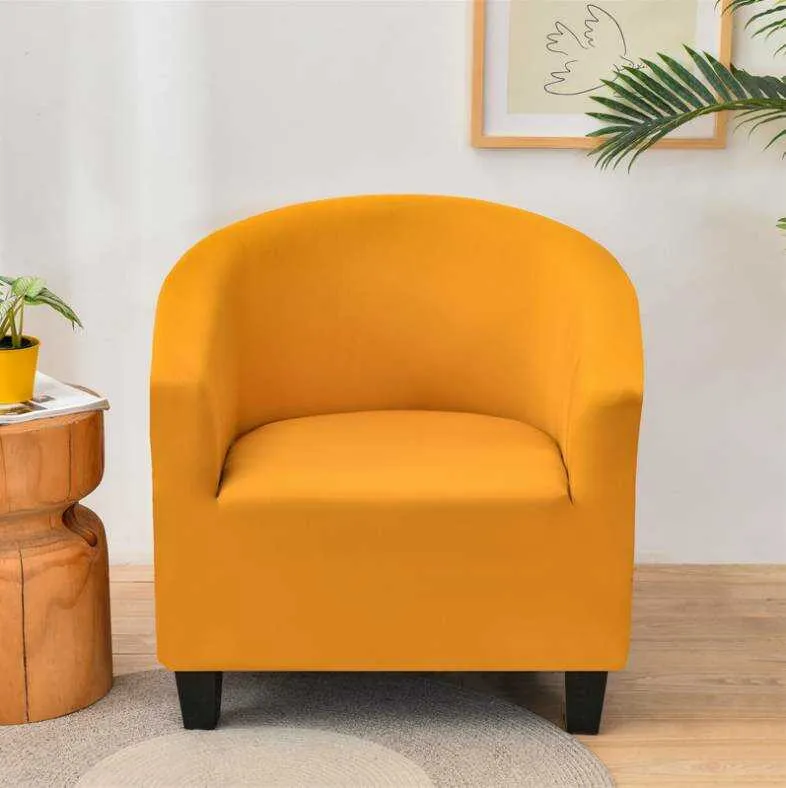 Housse de Fauteuil Extensible - Jaune
