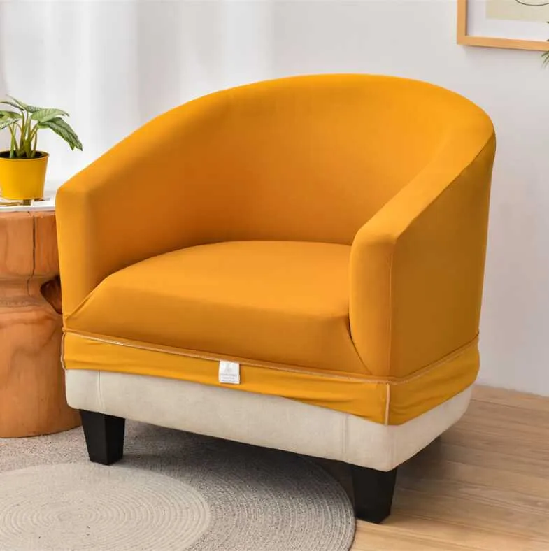 Housse de Fauteuil Extensible - Jaune