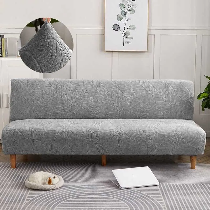 Housse pour canapé clic clac - Housse pour clic clac Imperméable gris