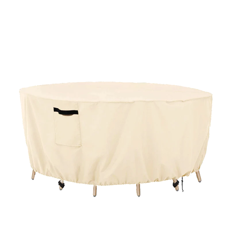 Housse de Table de Jardin Beige