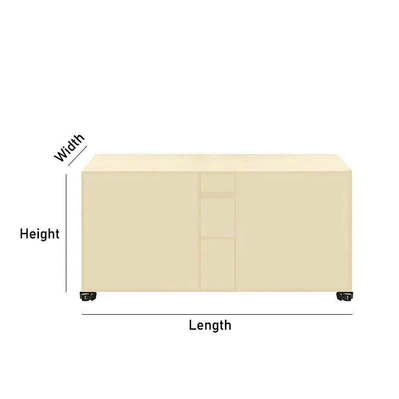 Housse De Protection Pour Salon De Jardin Beige