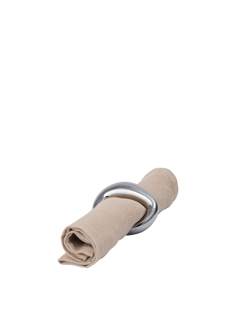 Orrith Napkin Rings - Set of 4 - Silver