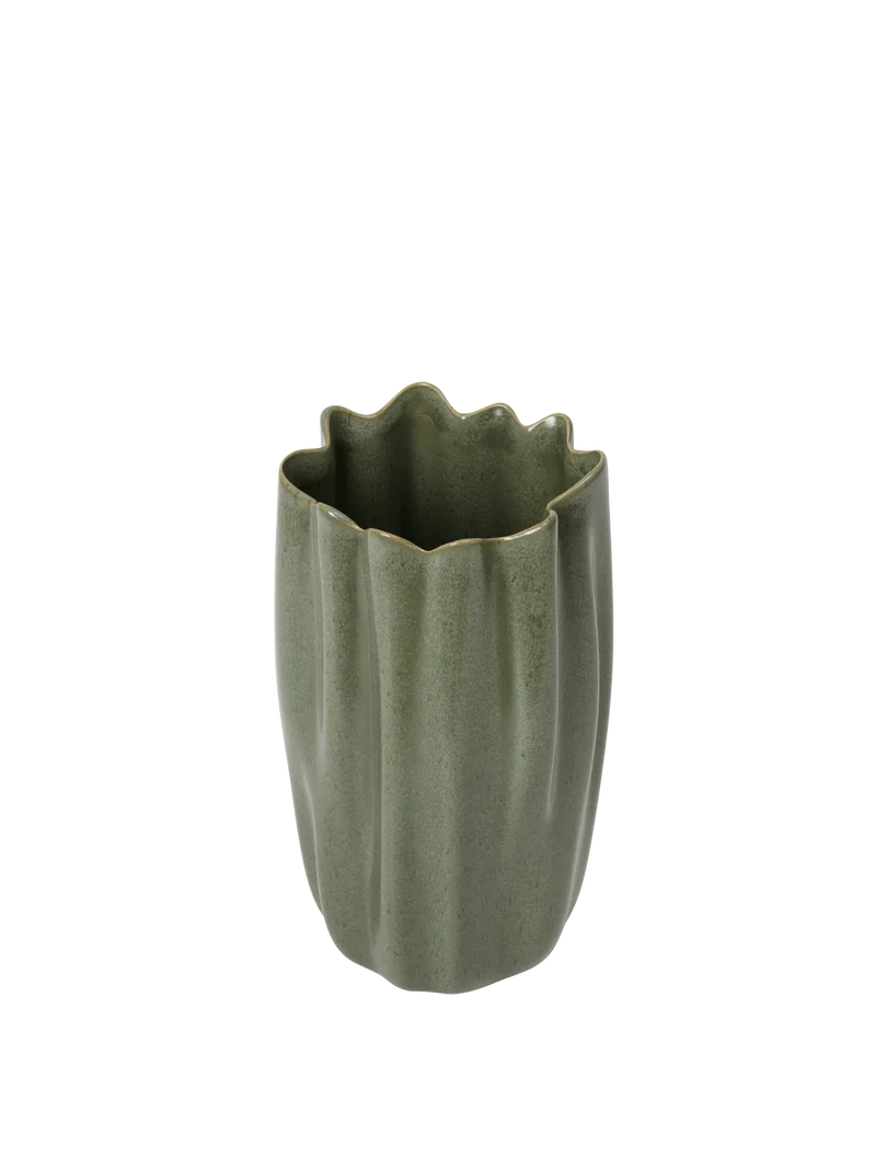 Nium Vase - Dark Sage
