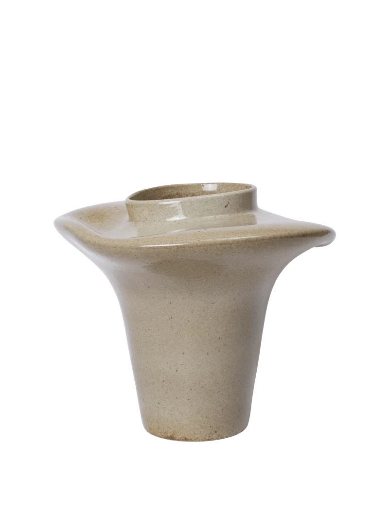 Evio Vase - Large - Elm Green