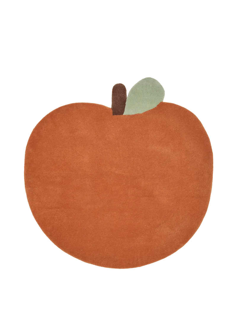 Apple Tufted Rug - Brown Clay