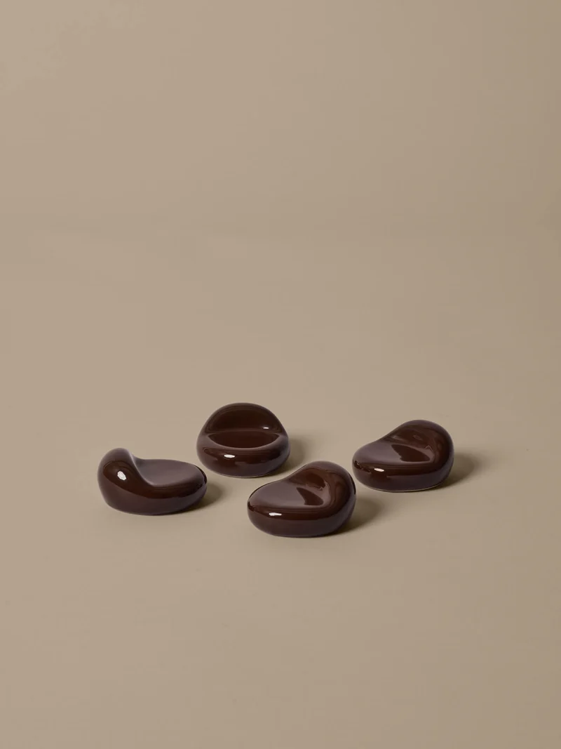 Nube Planter Feet - Set of 4 - Carob Brown