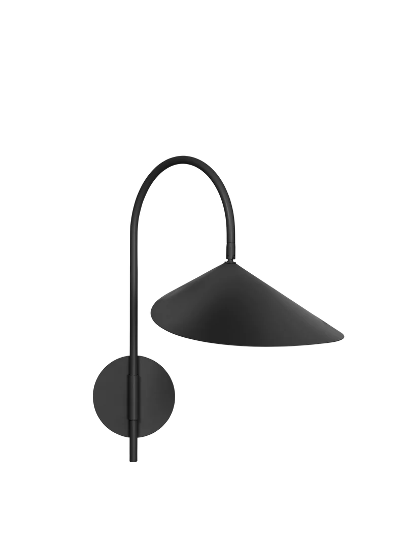 Arum Swivel Wall Lamp - Hardwired - Black