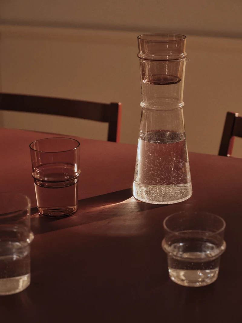 Boya Carafe - Clear with Bubbles