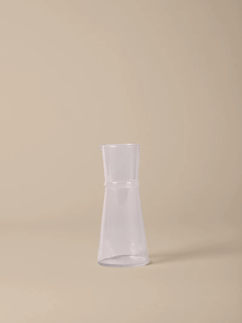 Boya Carafe - Clear with Bubbles