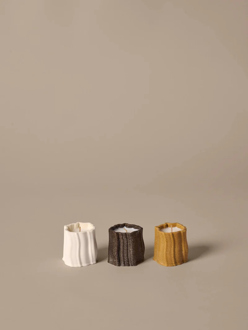 Rylith Scented Candles - Set of 3 - Multi