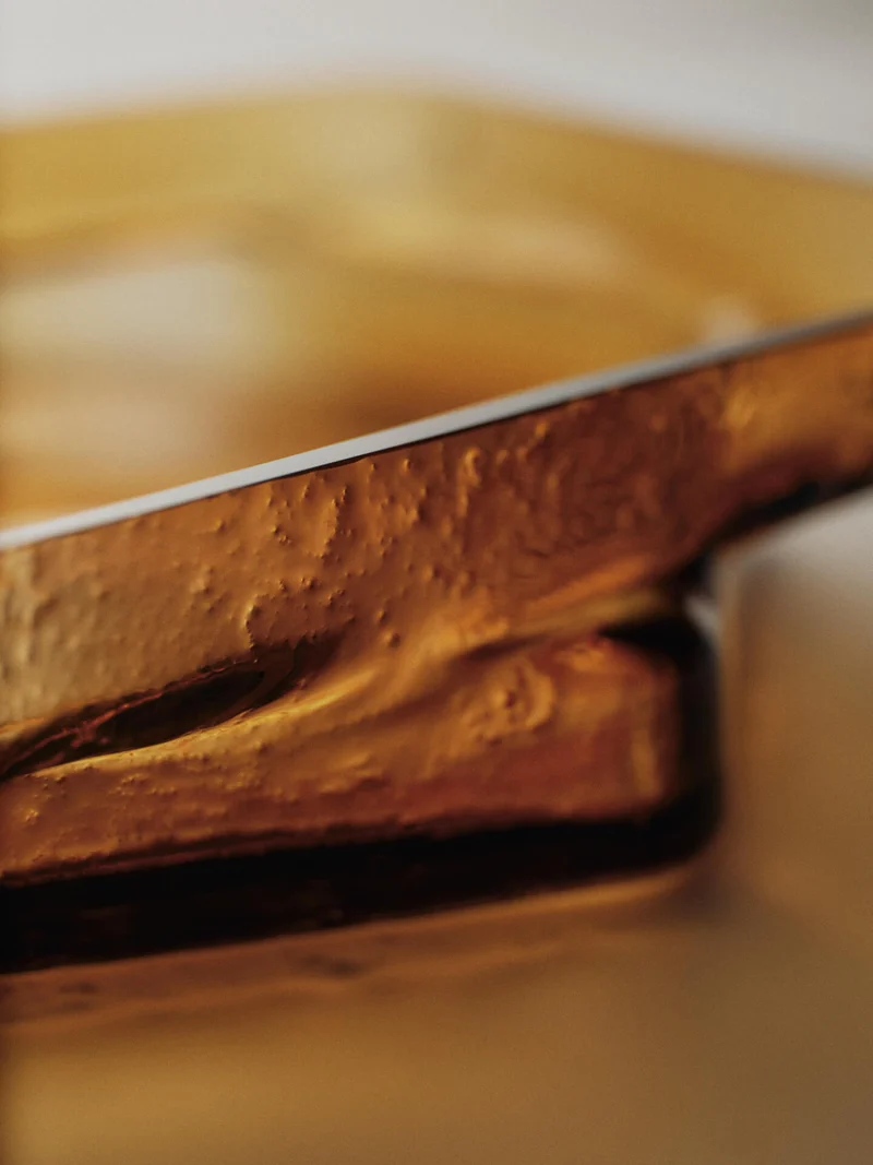 Muro Centrepiece - Recycled Amber