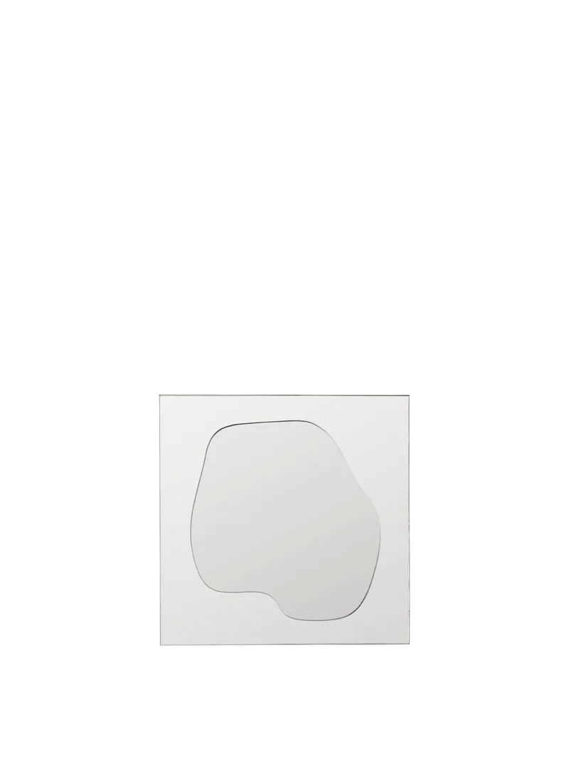 Folia Mirror - Small - Silver
