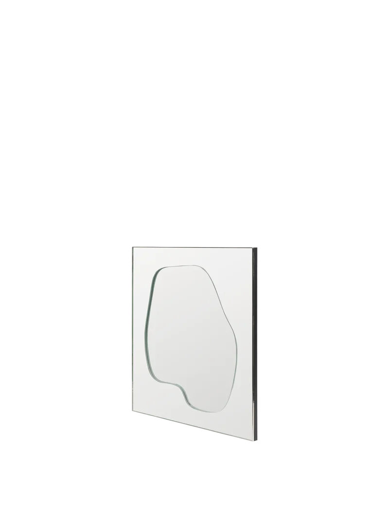 Folia Mirror - Small - Silver