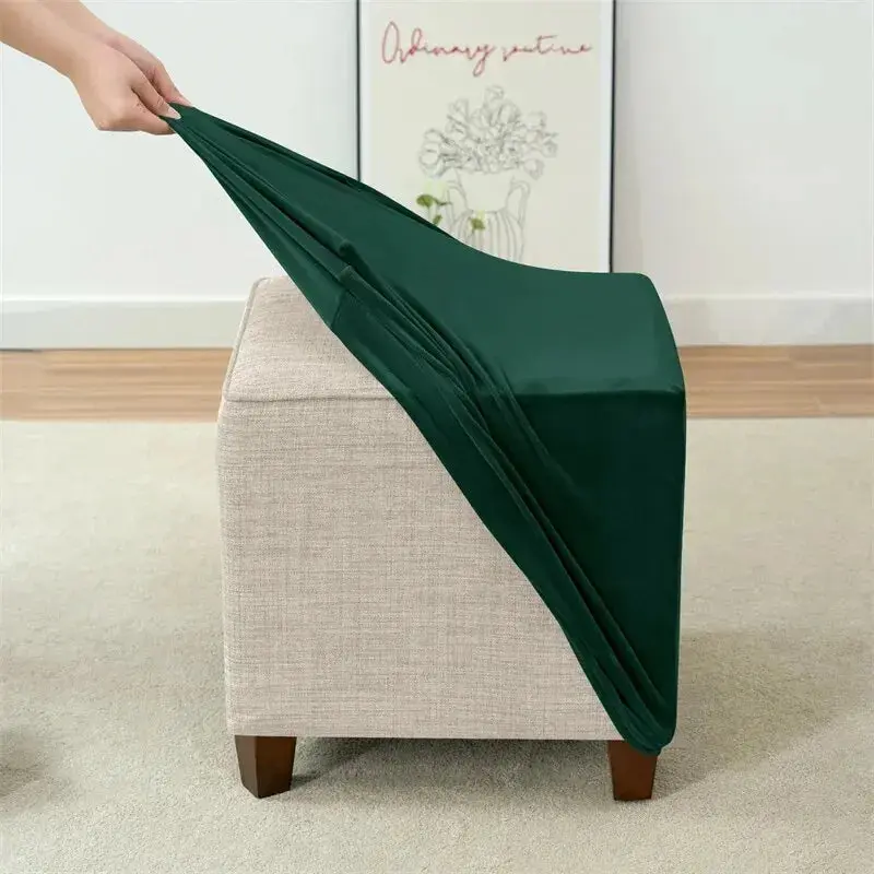 Housse De Pouf Velours Européen VELORIO