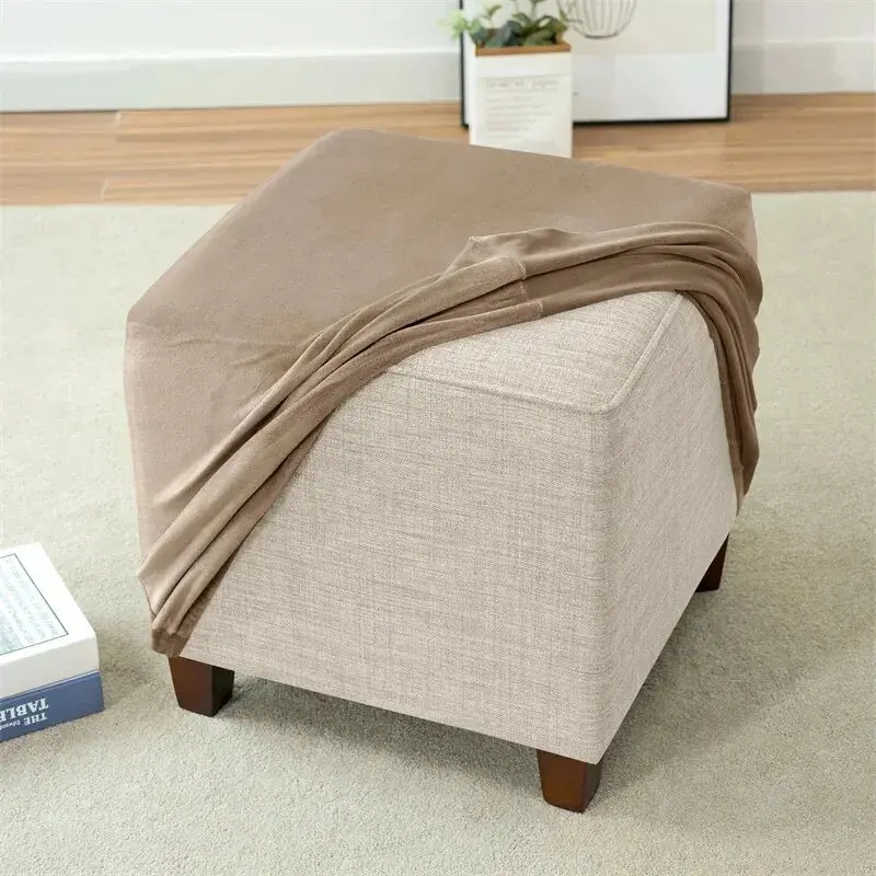 Housse De Pouf Velours Européen VELORIO