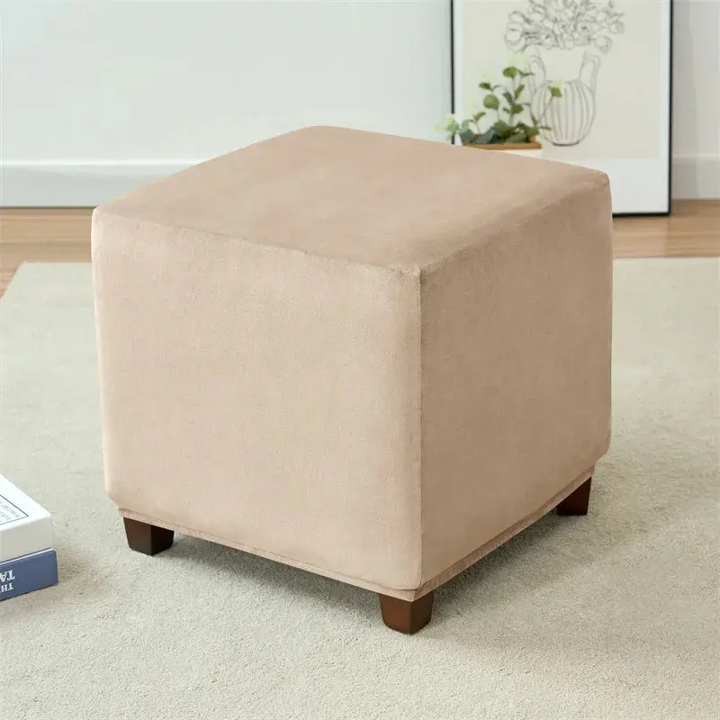 Housse De Pouf Velours Européen VELORIO