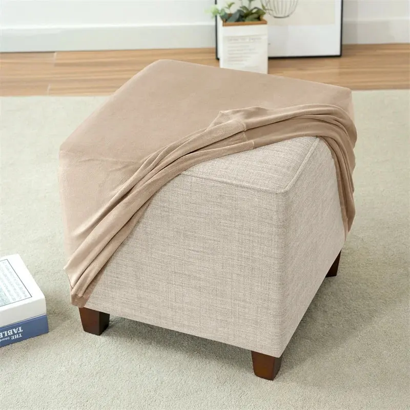 Housse De Pouf Velours Européen VELORIO