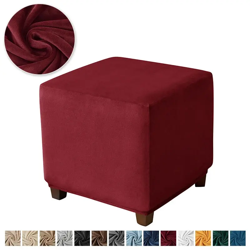 Housse De Pouf Velours Européen VELORIO
