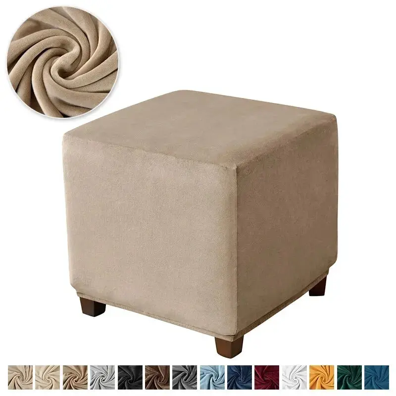 Housse De Pouf Velours Européen VELORIO