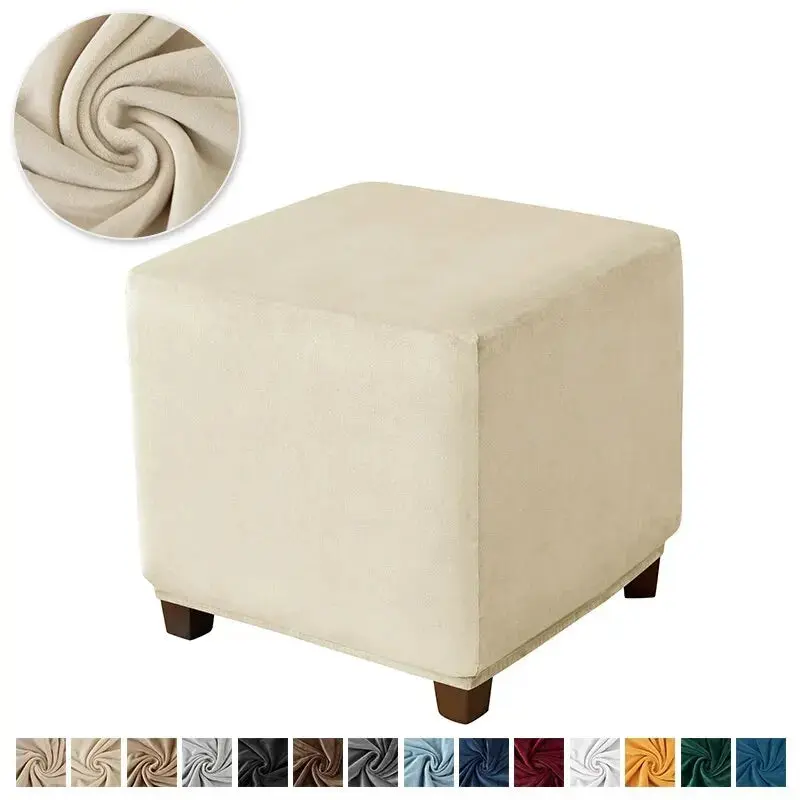 Housse De Pouf Velours Européen VELORIO