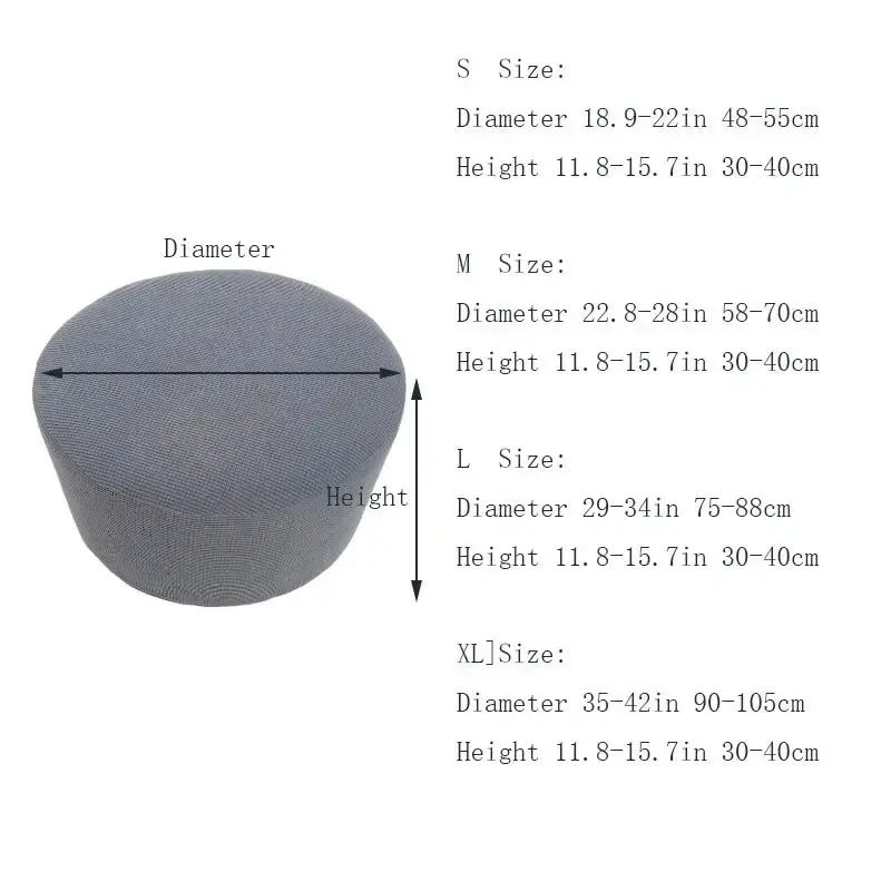 Housse De Repose-Pieds Extensible VELIFI