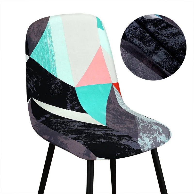 Housse de chaise scandinave petit dossier (8 motifs)