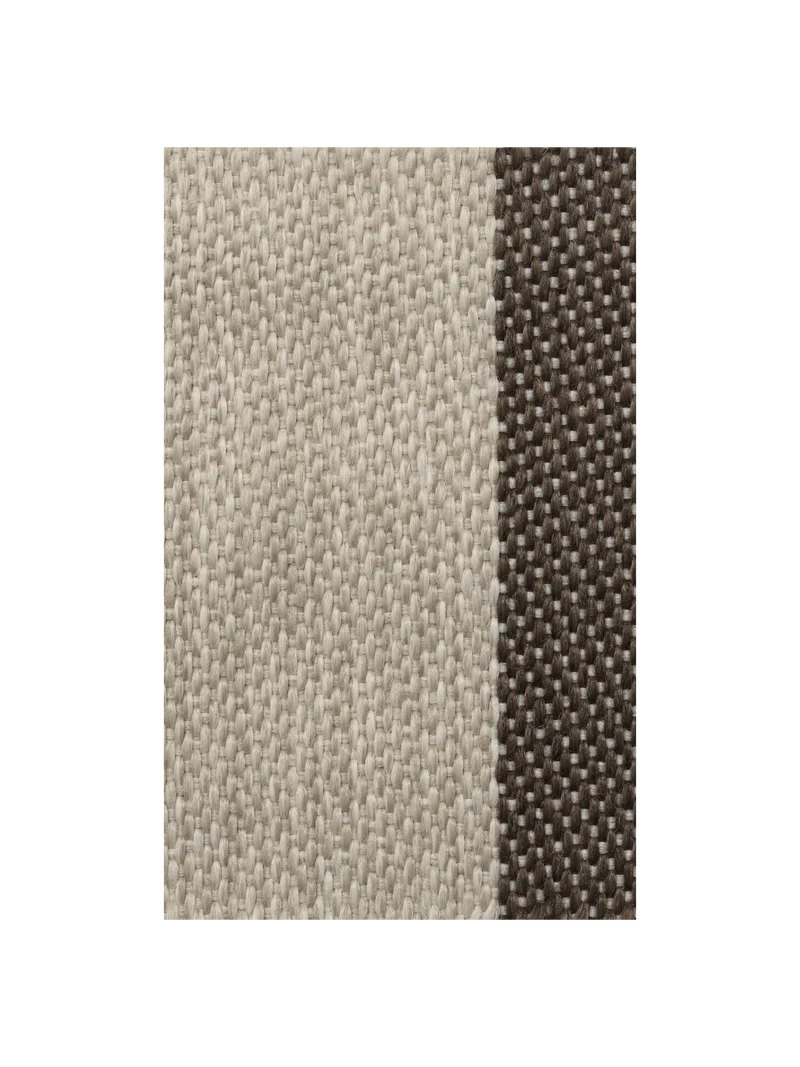 Fabric Sample - Desert Stripe - Chocolate