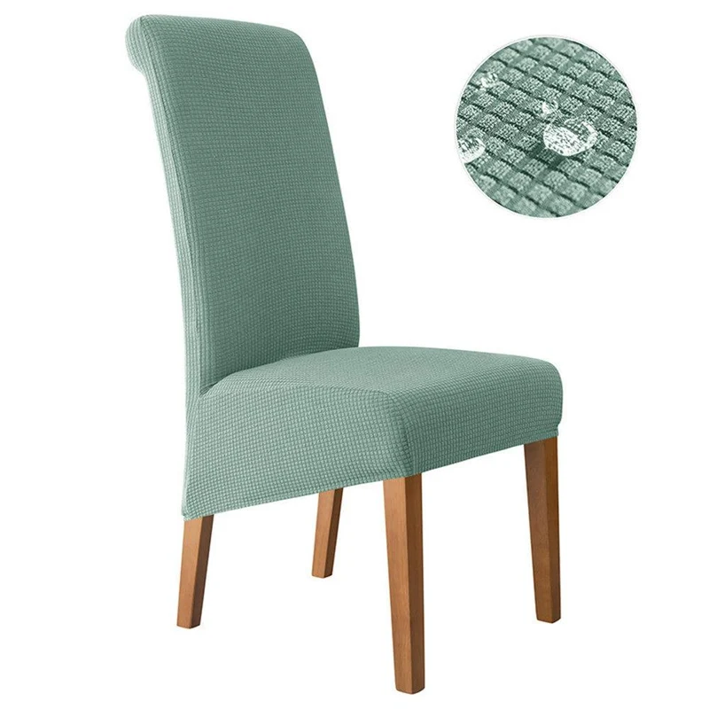 Housses de chaises hautes extensibles jacquard imperméable