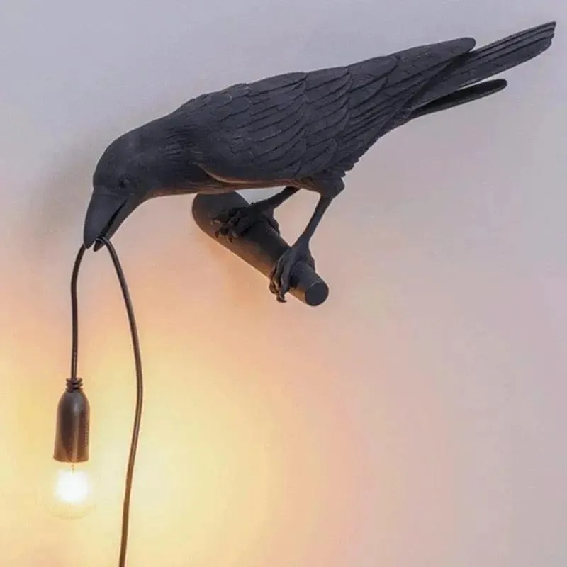 Lampe Design Corbeau