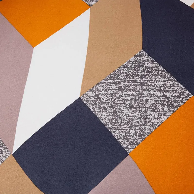 Housse de Canapé Extensible à Motif Géométrique - Protection & Style Moderne