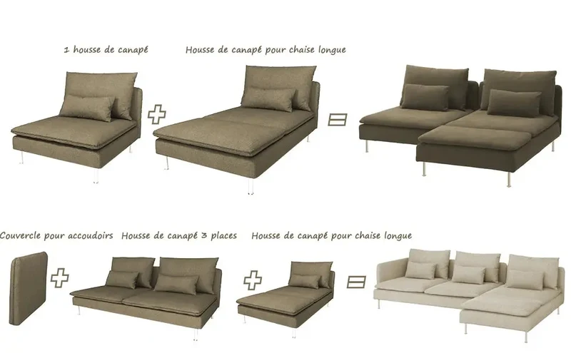 Housse Soderhamn Polyester Personnalisable CRILUX