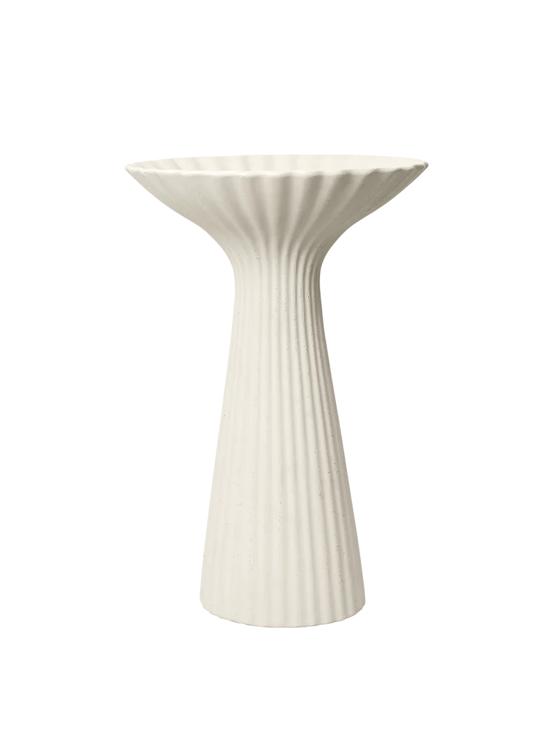 Fountain Pedestal Bowl - Ivory