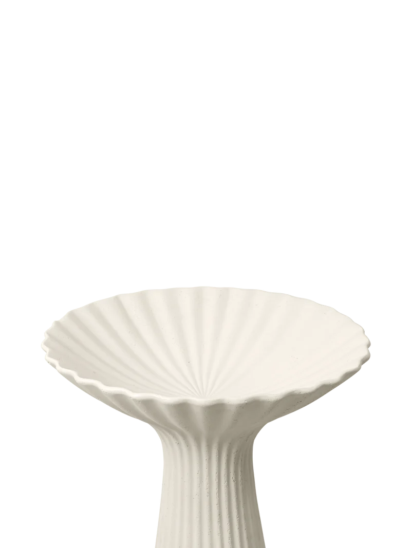 Fountain Pedestal Bowl - Ivory